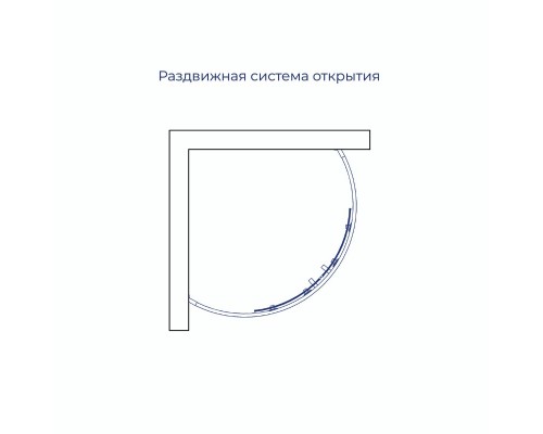 Душевой уголок RGW Passage RGW PA-55 800x800 стекло прозрачное, профиль хром 