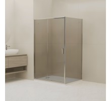 Душевой уголок RGW 060913328-31 120x80 см, стекло тонированное 6 мм, профиль хром, коллекция Classic
