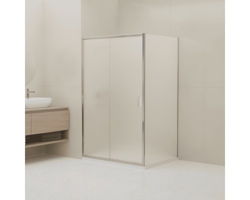 Душевой уголок RGW 060913349-41 140x90 см, стекло cora 6 мм, профиль хром, коллекция Classic