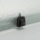 Душевой уголок RGW 060913358-44 150x80 см, стекло cora 6 мм, профиль черный, коллекция Classic