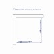 Душевой уголок RGW Classic CL-36B 900x900  стекло рифленое, профиль черный 