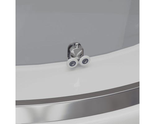 Душевой уголок RGW Classic CL-56 900x900  стекло тонированное, профиль хром 
