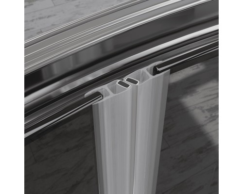 Душевой уголок RGW Classic CL-56 900x900  стекло тонированное, профиль хром 