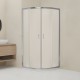 Душевой уголок RGW Classic CL-56 900x900  стекло рифленое, профиль хром 