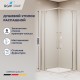 Душевой уголок RGW SV-33 800х800 стекло прозрачное ,профиль хром
