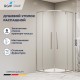 Душевой уголок RGW  SV-53 800х800 стекло прозрачное ,профиль хром