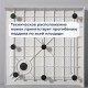 Душевой поддон с сифоном RGW SMC-C 90x90 белый 