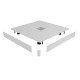 Душевой поддон квадратный RGW ST-W белый искусственный камень cерия Stone Tray (90*90*2,5) 16152099-01