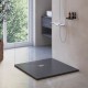 Душевой поддон квадратный RGW ST-G графит \ серый искусственный камень cерия Stone Tray (100*100*3,0) 16152100-02