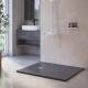 Душевой поддон RGW Stone Tray 80x110 см прямоугольный Графит \ Серый искусственный камень высота 2.5 см