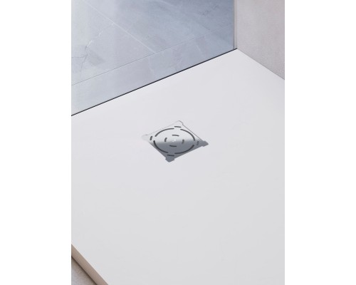 Душевой поддон прямоугольный RGW ST-W белый искусственный камень cерия Stone Tray (80*120*2,5) 16152812-01