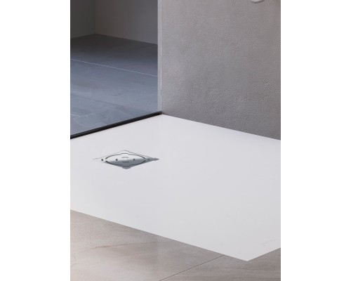 Душевой поддон прямоугольный RGW ST-W белый искусственный камень cерия Stone Tray (80*120*2,5) 16152812-01