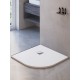 Душевой поддон полукруглый RGW ST/R-W белый искусственный камень cерия Stone Tray (100*100*3) 16153100-01