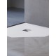 Душевой поддон трапеция RGW ST/T-W белый искусственный камень cерия Stone Tray (80*80*2,5) 16155088-01