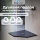 Душевой поддон трапеция RGW ST/T-G графит \ серый искусственный камень cерия Stone Tray (90*90*2,5) 16155099-02