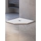 Душевой поддон трапеция RGW ST/T-W белый искусственный камень cерия Stone Tray (100*100*30) 16155100-01