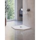Душевой поддон трапеция RGW ST/T-W белый искусственный камень cерия Stone Tray (100*100*30) 16155100-01
