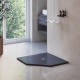 Душевой поддон трапеция RGW ST/T-G графит \ серый искусственный камень cерия Stone Tray (100*100*30) 16155100-02
