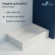 Душевой поддон прямоугольный RGW B/CL-S белый акрил cерия Acryl (90*100) 16180290-51