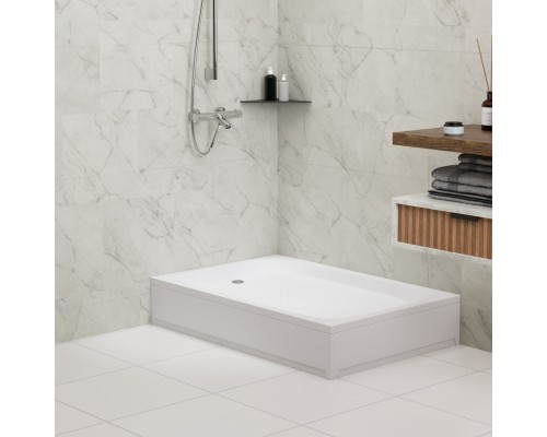 Душевой поддон прямоугольный RGW LUX/TN белый акрил cерия Acryl (90*120) 16180292-21