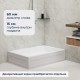 Душевой поддон прямоугольный RGW B/CL-S белый акрил cерия Acryl (90*120) 16180292-51