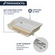 Душевой поддон полукруглый RGW LUX/TN-P белый акрил cерия Acryl (80*80) 16180488-41