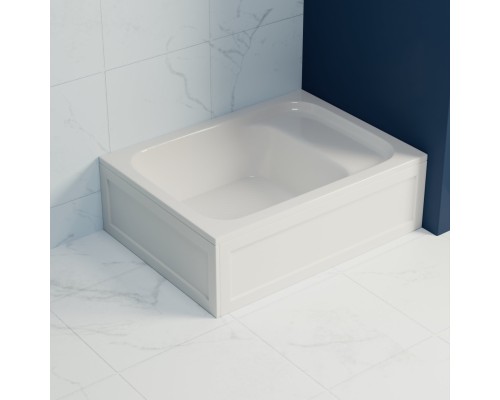 Душевой поддон прямоугольный RGW BC/L белый акрил cерия Acryl (90*120) 16180692-91