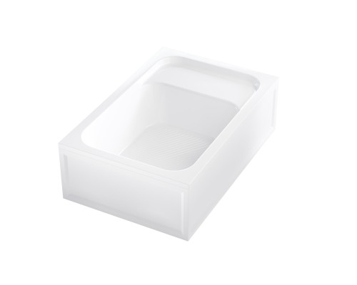 Душевой поддон прямоугольный RGW BC/L белый акрил cерия Acryl (90*120) 16180692-91