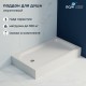 Душевой поддон прямоугольный RGW STYLE белый акрил cерия Acryl (80*140) 16183814-11
