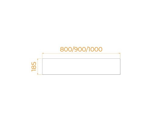 Экран для поддона RGW NB/STYLE боковой  16230412-10