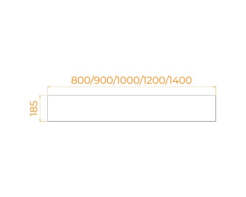 Экран для поддона RGW NA/STYLE фронтальный  16230611-14