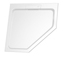 Душевой поддон RGW STA 90x90 см трапециевидный Белый искусственный камень высота 3.5 см