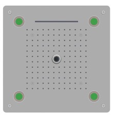 Верхний душ RGW Shower Panels
