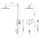 Душевая система скрытого монтажа RGW Shower Panels SP-52 21140852-01