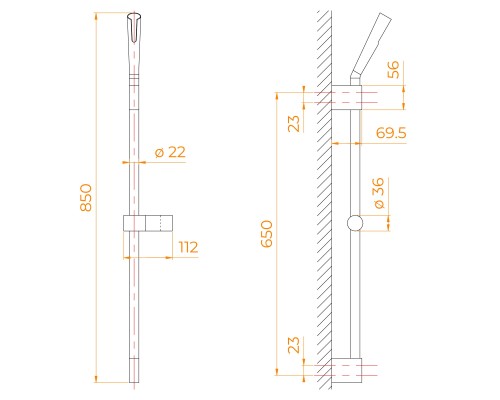 Душевая стойка RGW SP-253 301401253-01