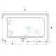 Душевой уголок RGW CL-48B (CL-14B + Z-050-1B) 1500*800, стекло прозрачное, профиль черный 