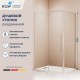 Душевой уголок RGW SV-42 (SV-12 + Z-050-2) 1500x1000 стекло прозрачное, профиль хром