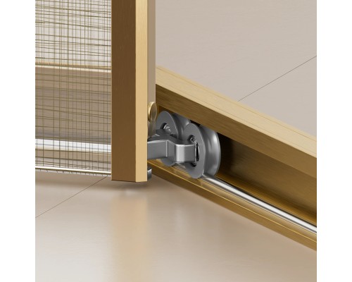 Душевой уголок RGW SV-82Gb "R" 1000x1000  стекло прозрачное , золото вуаль,  профиль золото браш