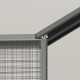 Душевой уголок RGW SV-82Gr "R" 800x1200 стекло черная вуаль, профиль хром