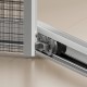 Душевой уголок RGW SV-82 L 800x1200  стекло черная вуаль, профиль хром