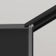 Душевой уголок RGW SV-82 L 800x800  стекло тонированное, профиль черный