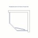 Душевой уголок RGW SV-82B R 900x900 стекло черная вуаль, профиль черный