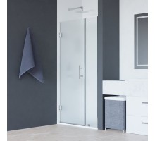 Душевые двери Распашные Hotel (Отель) 90*195 стекло Матовое-Сатинат цвет профиля Хром 350601209-21