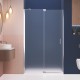 Душевые двери Распашные Hotel (Отель) 130*200 стекло Матовое-Сатинат цвет профиля Хром 350601413-21