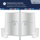 Душевые двери Раздвижные Passage (Пассаж) 150*195 стекло Прозрачное цвет профиля Хром 350801615-11