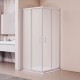 Душевой уголок RGW PA-030 800x800 матовое стекло, профиль хром 