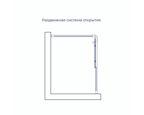 Душевой уголок RGW Passage PA-045 1000х900 стекло прозрачное , профиль хром 