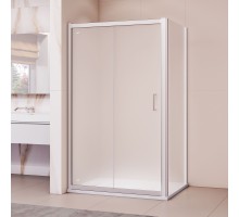 Душевой уголок RGW 35087638-21 130x80 см, стекло матовое 6 мм, профиль хром