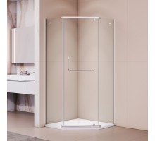 Душевой уголок RGW 35088188-11 80x80 см, стекло прозрачное 6 мм, профиль хром, коллекция Passage