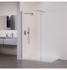 Душевая перегородка RGW Walk In 80x195 см профиль Хром стекло прозрачное 10мм
